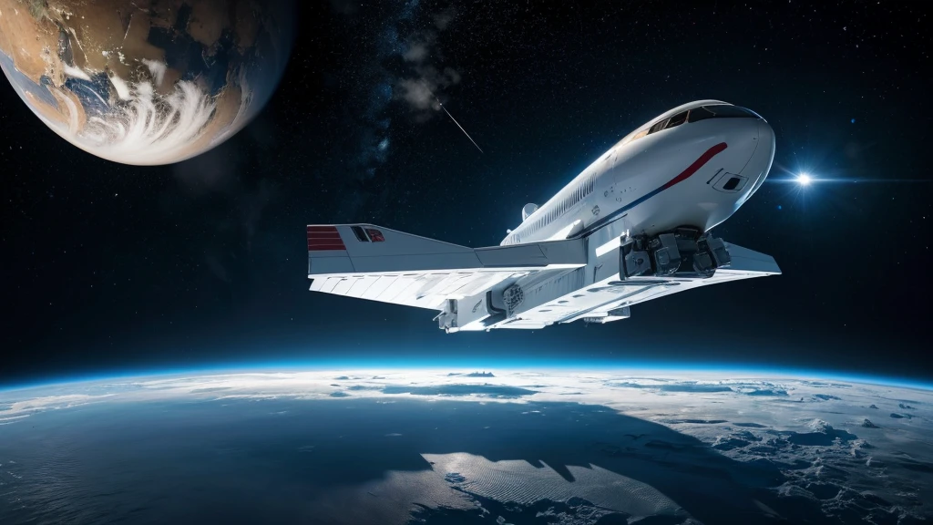 spacecraft白色塑料面板, spacecraft, Gorgeous spaceship, 停泊的spacecraft