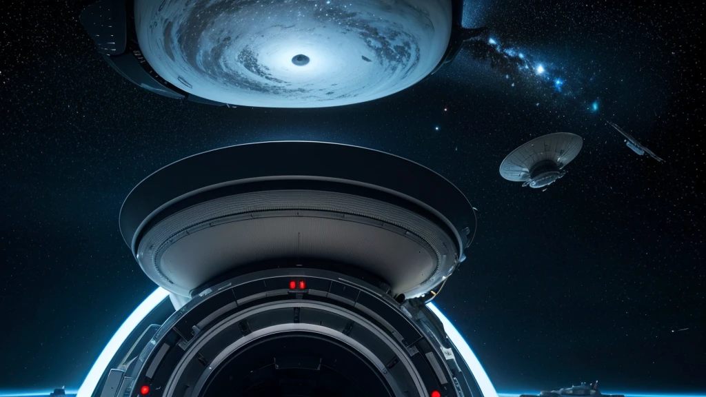 universe,Interstellar,Interstellar colonization,Complex spacecraft,future technology,悬浮在universe中
