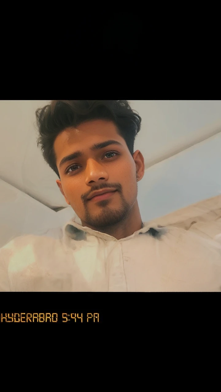 Rana, The Young Man in the Hood, Grinning face, long wavy hair from under the hood, diffused light,Fog in the background,The style of the game Assassin Creed