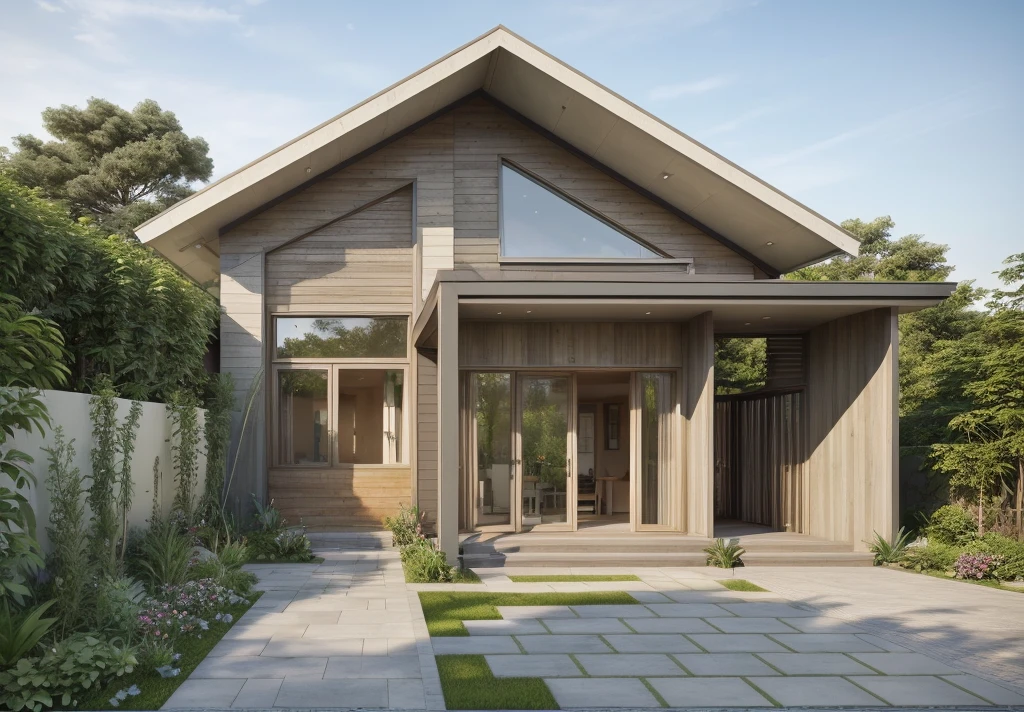 ((best quality)), ((masterpiece)), (detailed), perfect face, ((Masterpiece)), (best quality), (ultras Realistic), 8k, Raw photo, a rendering of a modern house with vietnamese roof anh brick yard , realistic garden, contemporary house, exterior design, wide establishing shot, modern house, in style of simplified realism, concept house, realistic building, front elevation view, wide angle exterior 2022, inter dimensional villa, building facing, sharp focus ilustration hq, modern style, realistic establishing shot, concept house, wide angle exterior 2022, precise architectural rendering, inter dimensional villa, award-winning render, front-view, mid-view, detailed rendering, architectural render, architecture render, modern house, architectural visualization, realistic architecture, insanely detailed rendering, exterior , trees landscape, sky wood paneled ceiling, a rendering of a modern house with a garden, precise architectural rendering, high quality rendering, award-winning render, professional render, beautiful 3 d rendering, beautiful rendering, architectural rendering, a photorealistic rendering, luxcore render, stunning render, an award winning digital render, beautiful rendered, high-quality render, architectural 3 d render, artistic render, a view of a garden with lots of flowers and plants, in a cottagecore flower garden, cottagecore flower garden, lush flowery outdoors, garden with flowers, flower garden summer morning, lots of plants and flowers, lush garden surroundings, lush chic garden, with a french garden, lush plants and flowers, home and garden, garden at home, homes and gardens, permaculture, with a garden, sustainable architecture, gardening, green house, homes and garden magazine, beautiful house on a forest path, vegetal architecture, a rendering of a modern house with a small balcony and a bancony , precise architectural rendering, modern house, contemporary house, concept house, street,