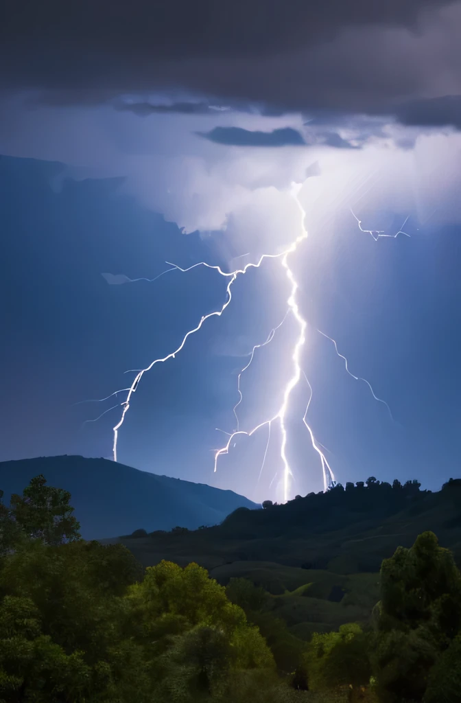 masterpiece, Highest quality,  Super detailed, Lightning and Thunder, 