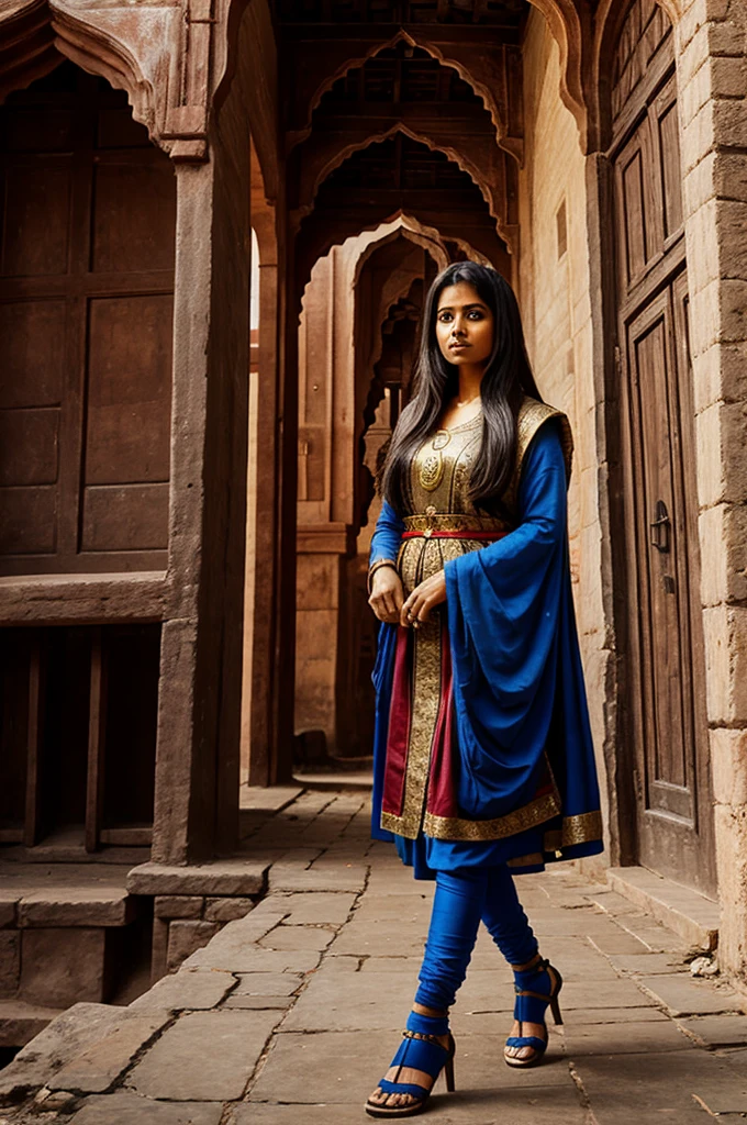 A medieval time Indian city