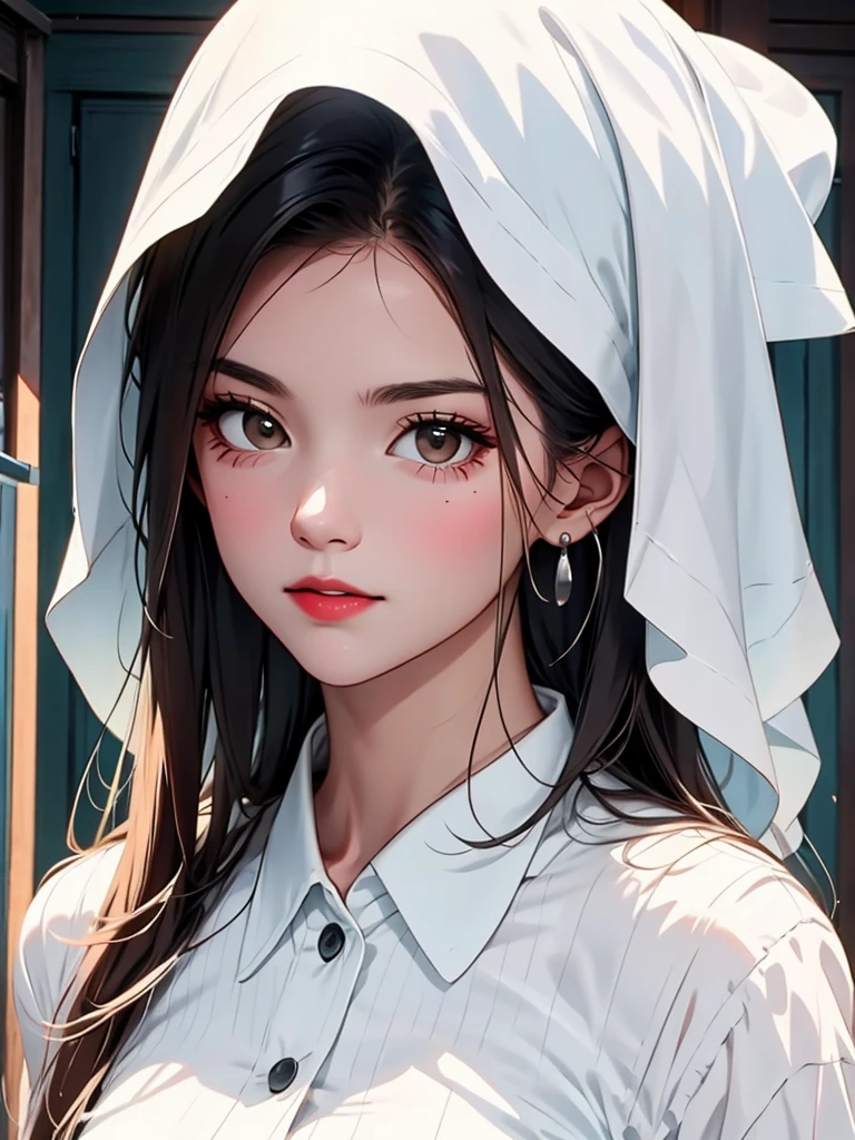 A female ghost