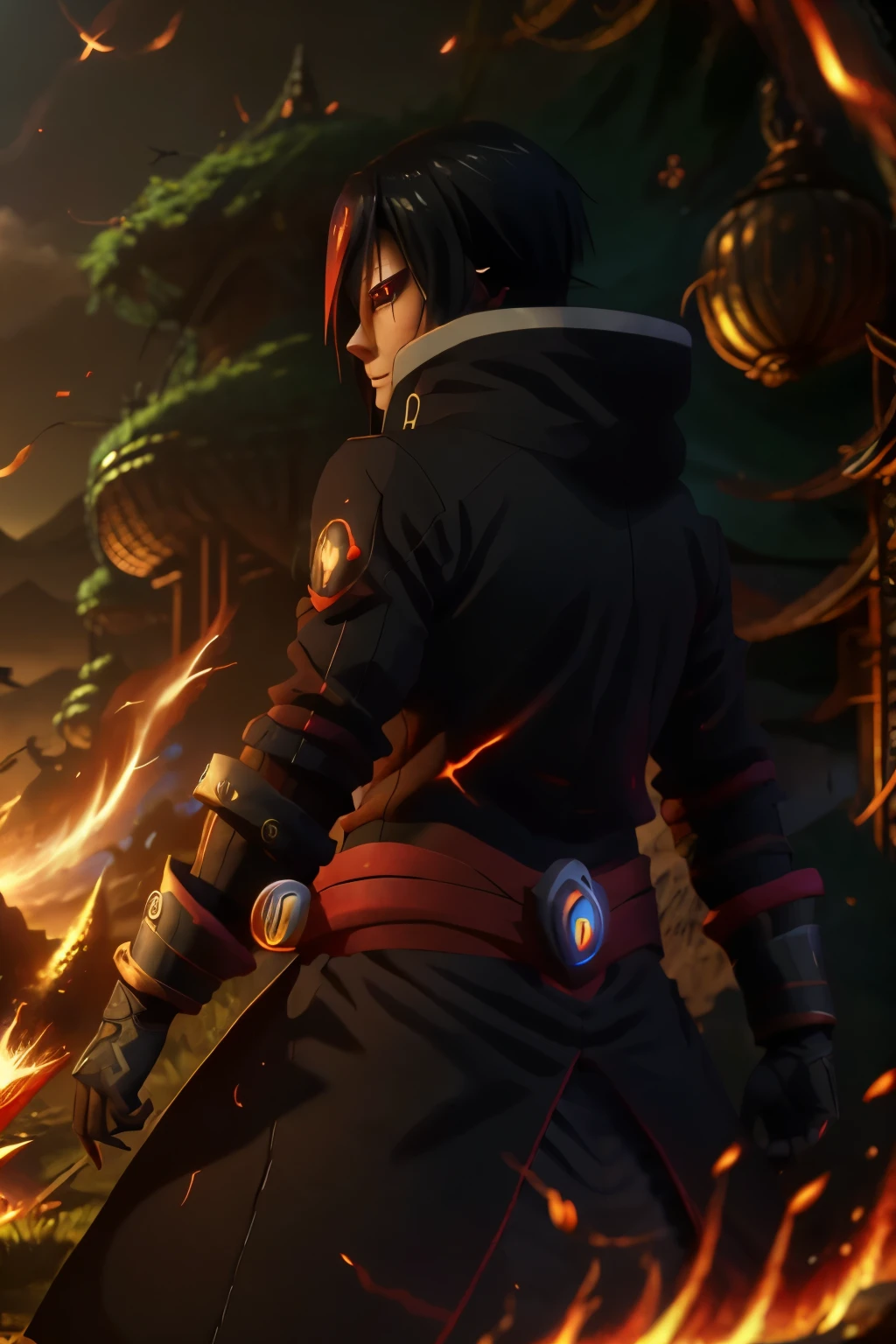 tensei shitara slime datta ken, diablo, bright fiery eyes, bright orange eyes, Bright ember eyes, burning eyes, red eyes of fire, wallpaper, 4 k manga wallpaper, animated badass 8k, 4k animado wallpaper, animated epic artwork, hd anime wallaper, anime wallaper, animated style 4k, ultra hd animado wallpaper, animado wallpaper 4k, animado wallpaper 4 k, epic animated style, mitz vah art style, detailed animated art