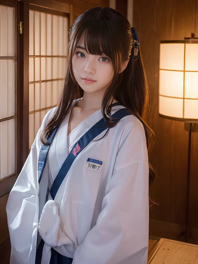 ((highest quality, 8K, masterpiece :1.3)), Beautiful Japanese girl in her early teens、Sentai heroine's pink costume、Being captured by the enemy、Glaring at the enemy