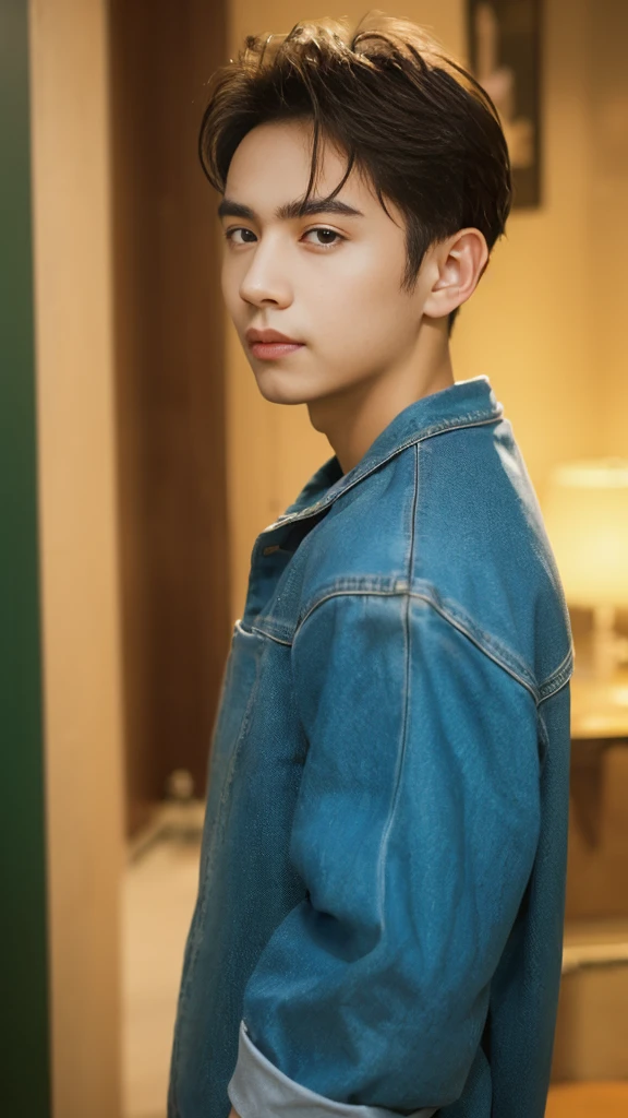 (RAW photo :1.2), (verisimilitude :1.4), casual male, posing at the screen with a smile, very detailed eyes and face, super detailed, high resolution, very detailed, best quality, masterpiece, 8k, amazing, fine detail, soft lighting
