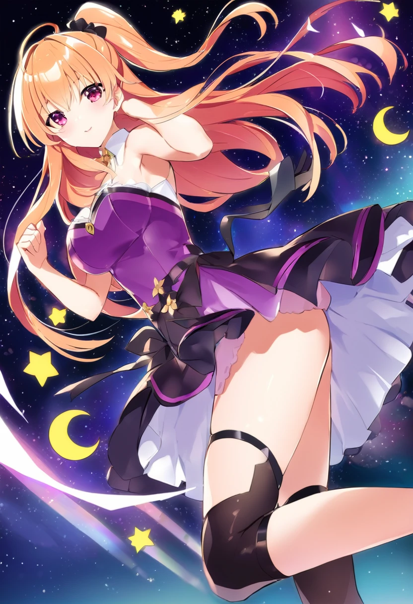 Moon in the night sky、Liz's Girl、clock、Beautiful feet、Pig patch、