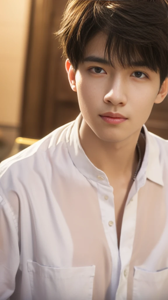 (RAW photo :1.2), (verisimilitude :1.4), casual male, posing at the screen with a smile, very detailed eyes and face, super detailed, high resolution, very detailed, best quality, masterpiece, 8k, amazing, fine detail, soft lighting