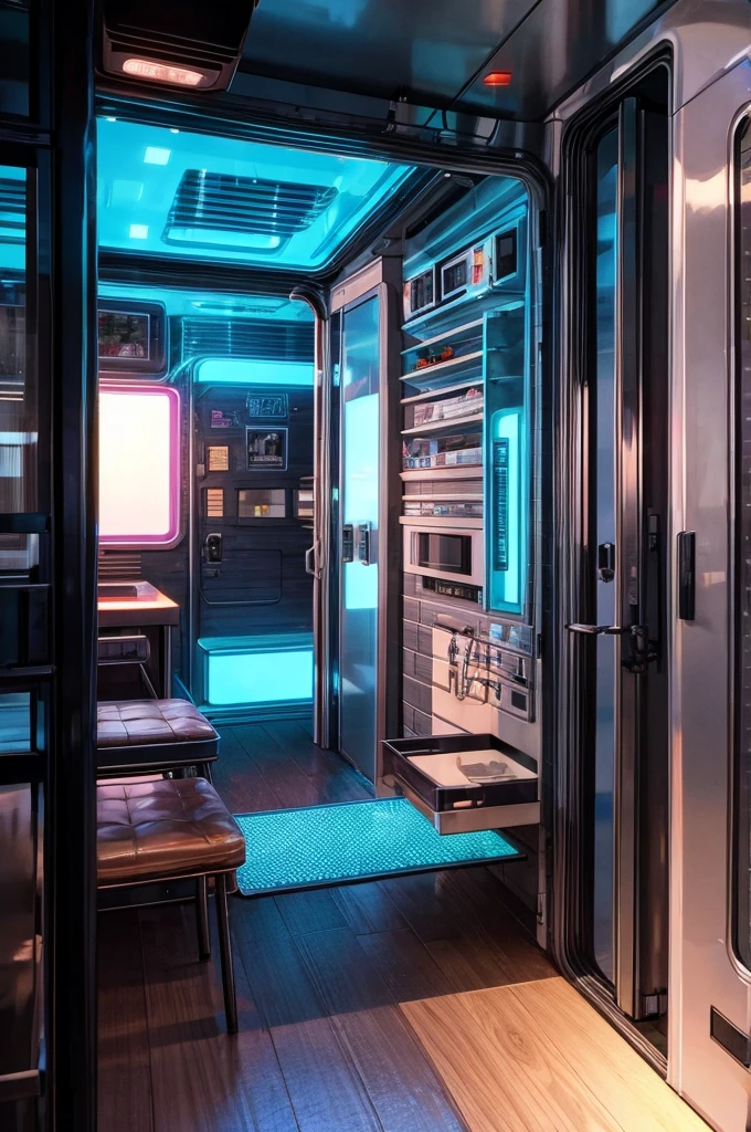 cyberpunk mobile home