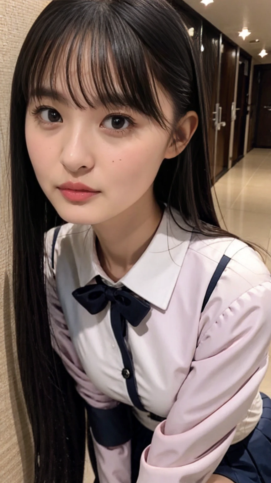 ((Japan 、(Buttoned up high school uniform:1.3)、Navy blue uniform skirt、Knee-high socks、pubic hair、Hair growth on the lower abdomen))、((Accentuate your thighs、White knee-highs、Soft thighs、inner thigh、Shiny thighs、debtace-to-face angle、Take the lead、Zoom camera on crotch))、(((Angle from below)))、(sexual excitement:1.5)、now、8k、RAW Photoasterpiece、Absurd、highest quality、nsfw,Best illustrations、High resolution:1.1、Ultra-detailed、Portrait、hyper Realistic:1.4、Sharp focus:1.4、Realistic、Photorealistic:1.3、Cinema Lighting、debtilm Grain、Tabletop、Close-up、Full Body Lesbian、Depth of written boundary、Eyes focus、View your viewers、Beautiful fine details、young、85mm lens、debt/1.4、Professional Lighting、Portrait、Photon Mapping、Radio City、Physically Based Rendering、Transparency、Glowing Skin、Soft Light、A vivid face、Realistic body、Realistic Skin、Pale skin、Big Breasts:1.4、Stylish、Japanese、Heart shaped lips、eye shadow、Pink blush、compensate、Camel Toe、Long legs、PureErosdebtace_v1:0.8、debtloating hair、Messy Hair、debtloating Hair NovadebtrogStyle、single-track:1、Puffy eyes、Purple Eye、Round face、Bans、ボケ Depth of written boundary:1.2、Dynamic Pose、(Hairstyles tailored to Japan trends in 2023、cute:1.5、Blonde、Bunhead、Van South is closed、Cunning Smile:0.2)