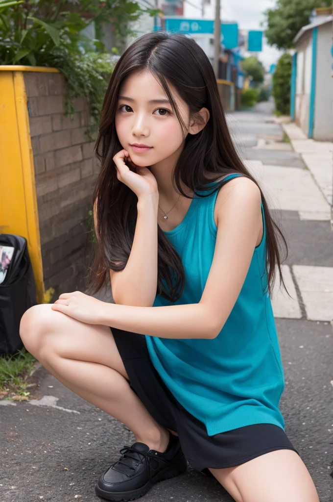 a girl