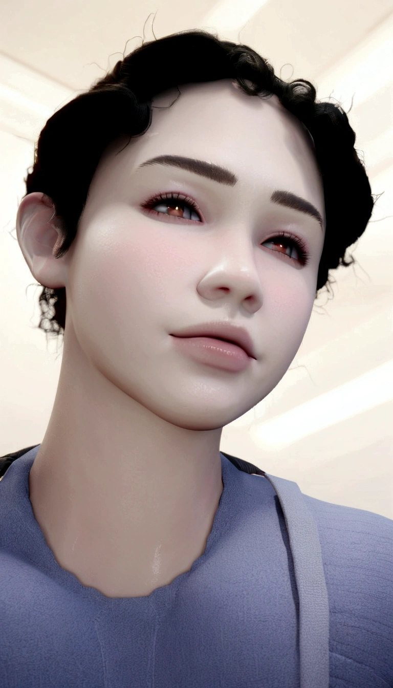 ((Best Quality)), (Masterpiece)), (Details: 1.4), 3D, Absurd Resolution, High Resolution, (Masterpiece: 1.4), Ultra Detailed, Beautiful Girl 1 Person, Futuristic Woman Image, Sparkling Brown Hair, Beautiful Brown Eyes, Beautiful Face, 20 Years Old, Spaceship, Floating, Small, Spacesuit, Spaceship, Window, Future, Dynamic Pose, Change of Clothes