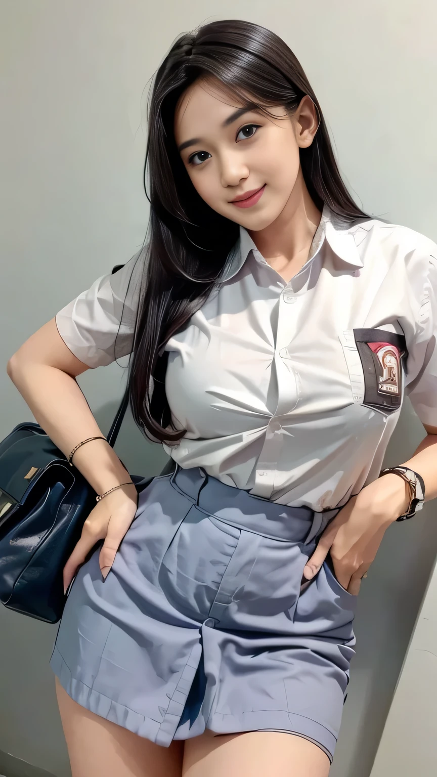 (best quality,4k,highres),ultra-detailed,realistic,cosplay,student uniform, unbutton clothes, unbutton shirt, mini skirt, skirt lift up, open legs,beautiful woman,big breasts, show nipples detailed, dark hairy pussy, pubic hair,vivid colors,portrait,soft lighting