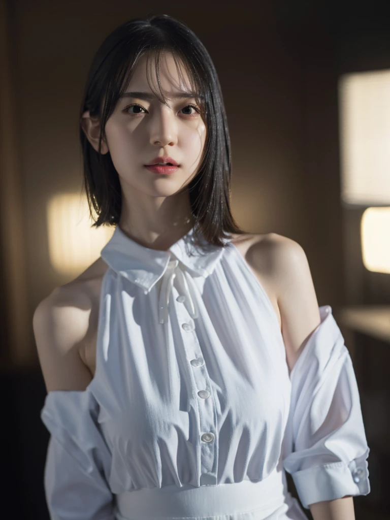 against glass、breast press、Intellectual atmosphere。lawyer。Seems strong-willed。Female Boss。28 years old。