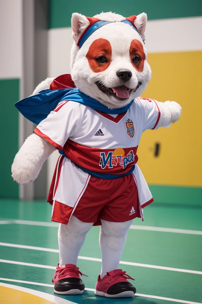 papaléguas mascot for futsal team