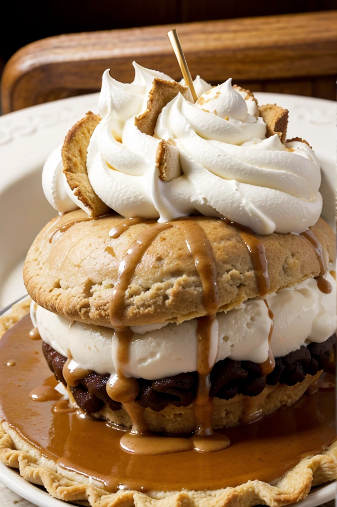 Root Beer Float Pie