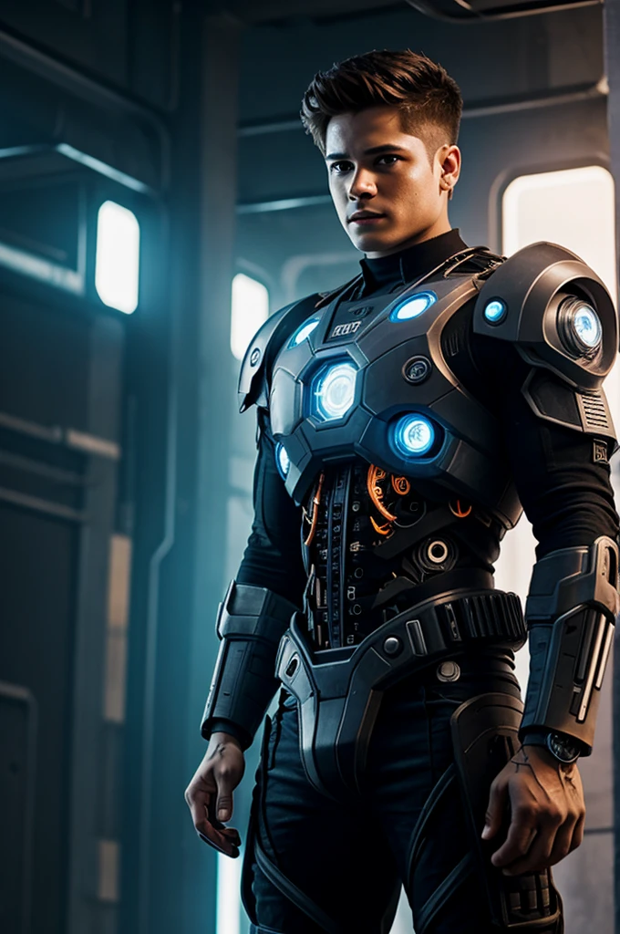 Froy gutierrez, cyborg, cyberpunk