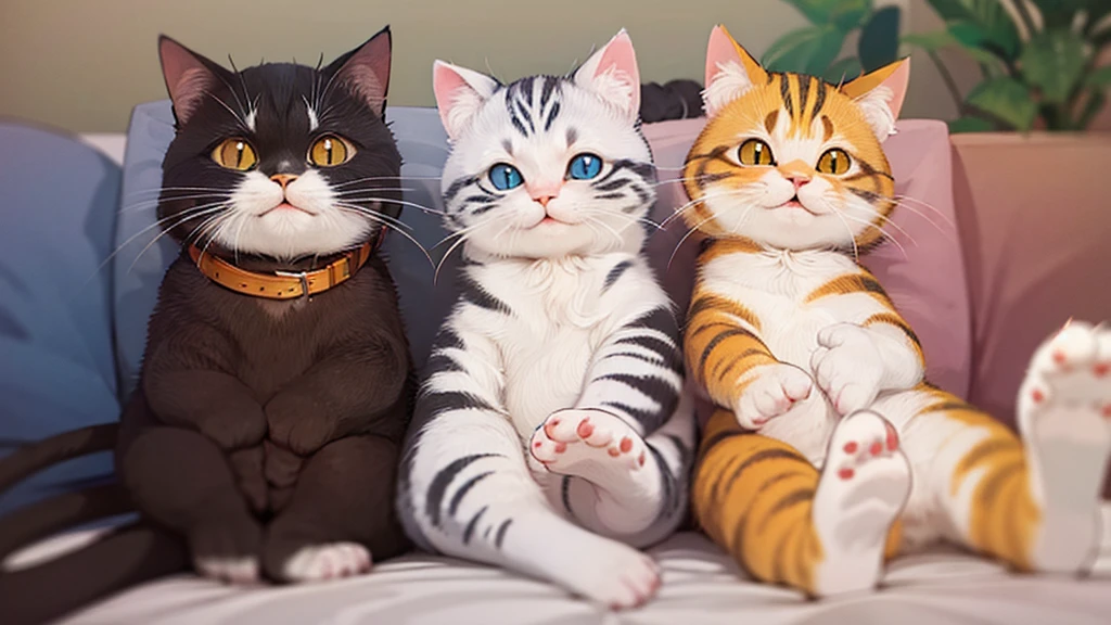 cat ,cat character, funny cat, funny, cute, animation character, happiest cats,, 