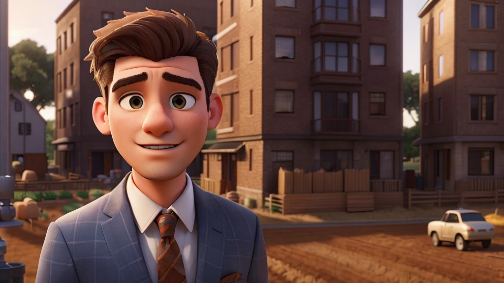 a high-paying job in the city, working outdoors, man in a suit, detailed face, realistic 8k, professional photography, cinematic lighting, warm colors, shallow depth of field

a lower-paying job in a rural village, man working on a farm, detailed face, realistic 8k, professional photography, natural lighting, muted colors, shallow depth of field
