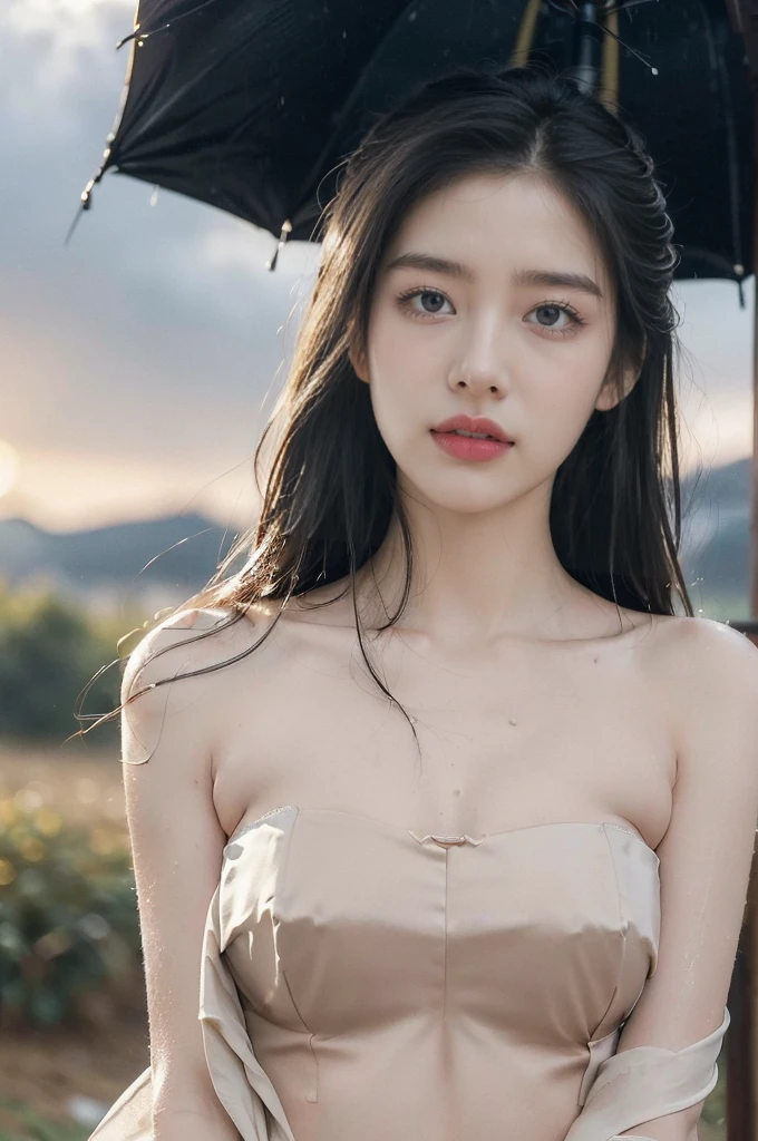 ((wet skin)), (white towel wrapped around the body: 1.1), big, deep cleavage, top quality, masterpiece, illustration, very delicate and beautiful, very detailed, CG, unity, 8k wallpaper, amazing, fine detail, highly detailed CG Unity 8K wallpaper, huge file size, very detailed, high resolution, handsome detailed woman, highly detailed eyes and face, Superbly detailed eyes, face light, ( Best Illustration: 1.1), (Best Shadow: 1.1), Ultra High Resolution, (Photorealistic: 1.1), (Photorealistic 1.2:1.1), Realistic Face Proportions, Slim, Smile, (Makeup: 0.4), (Fluffy Black Eyes: 1.21), Black Eyes, Viewer's Look, Dark Brown Hair, Bob Hair, Earrings, Cowboy Shot, (Irregular Skin ImperfectionsPores, Veins, Wrinkles on the Skin: 1.2), (Dark Night Background: 1.2), (Bokeh: 1.4), Hot Springs, Night