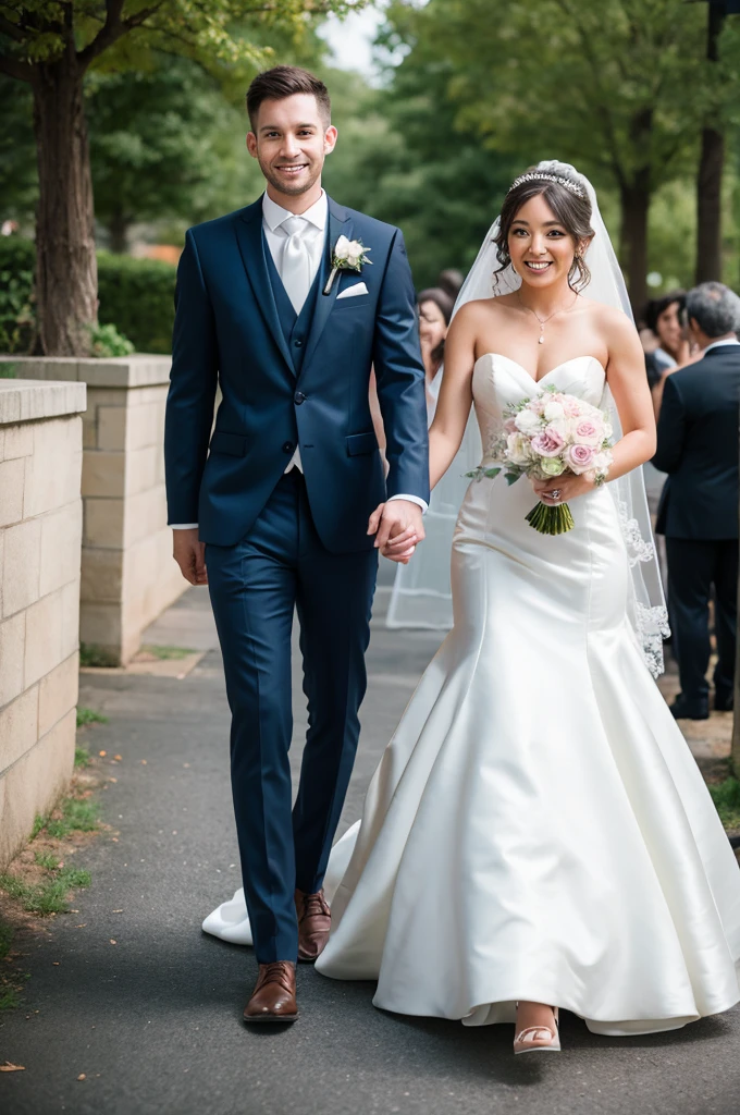 Bride and groom