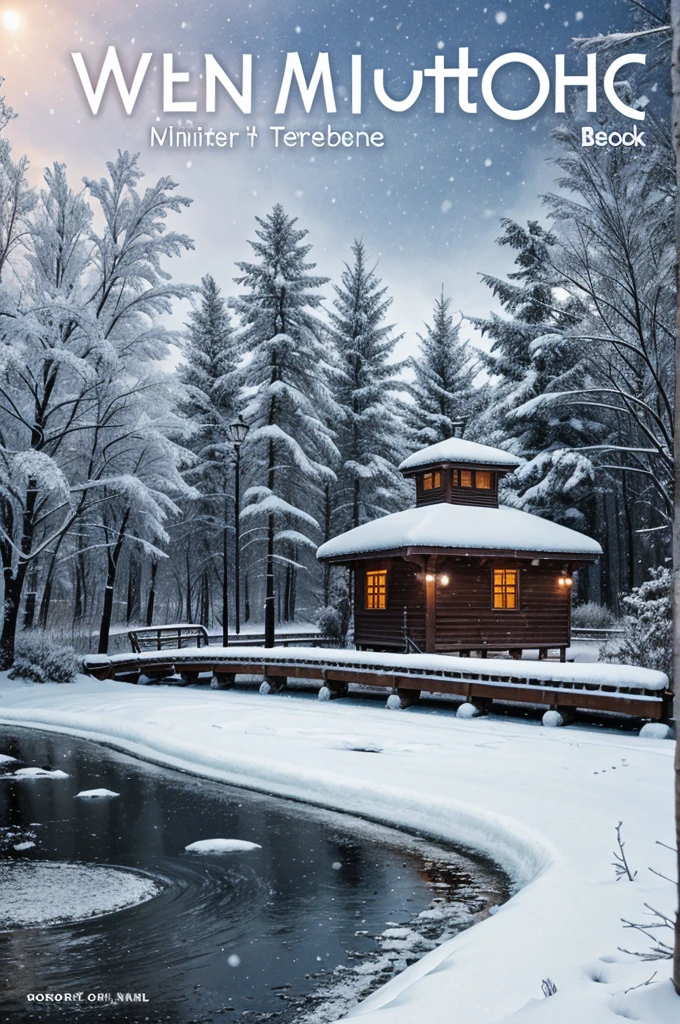 800*600 resolution, winter theme book cover