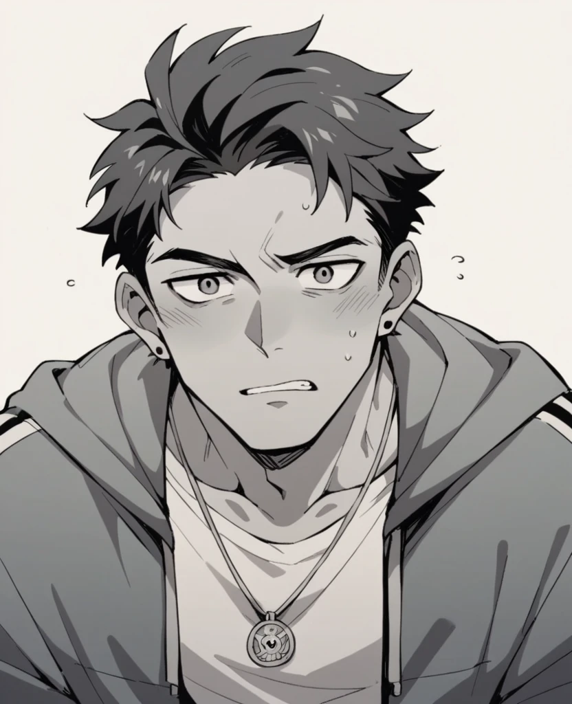 Male anime character for a YouTube channel