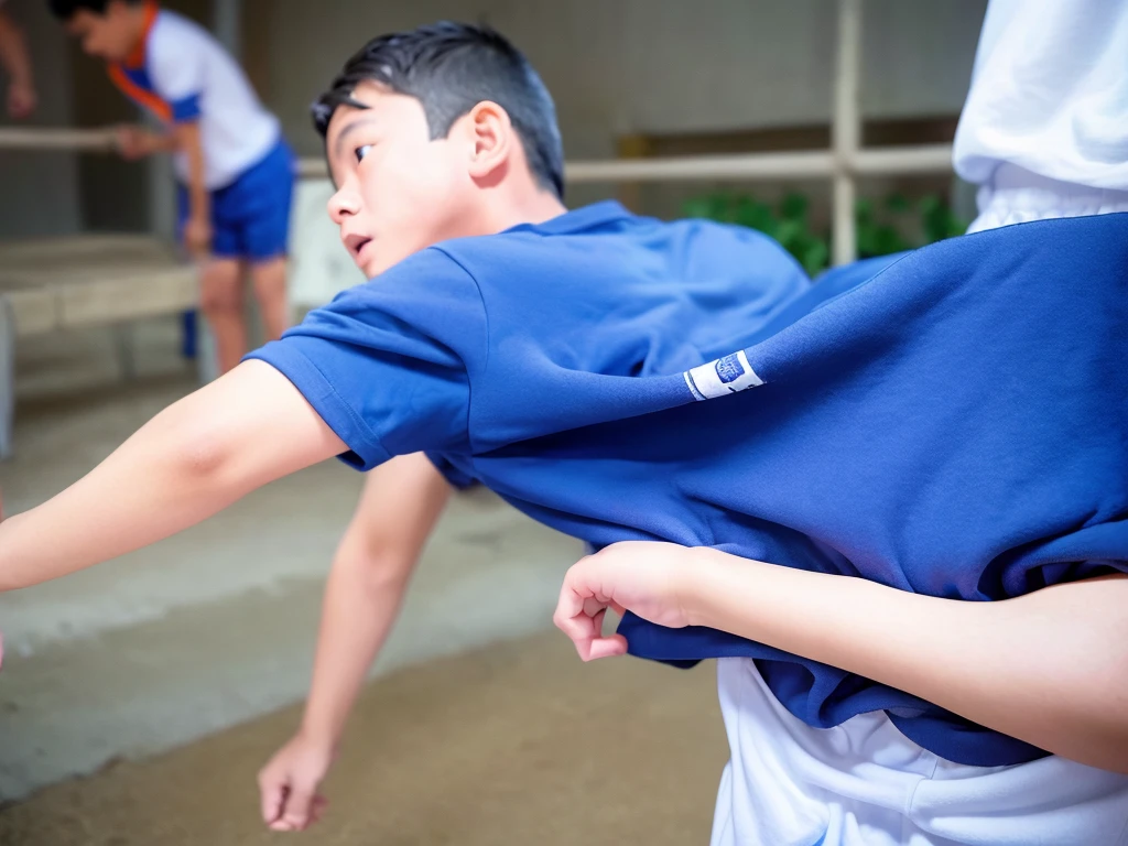 prison、 regression、Prison officers abuse、Dark Room、Diaper forced、Boy rapes boy、Sex、Boy in gym clothes、(10Age 1.4)、Blue shorts、Japanese、Hot summer day、My body is shaking with fear、I'm about to cry、torture、(Boy 1.4)Two Boys
