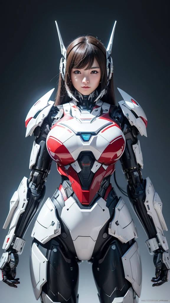 Super detailed, advanced details, high quality, High resolution, 1080p, hard disk, beautiful,(war machine),Armor War,(Oppai Missile)Capture the big picture,beautiful,Mecha cyborg girl,battle mode,Mecha body girl,She is wearing a futuristic war machine weapon mecha