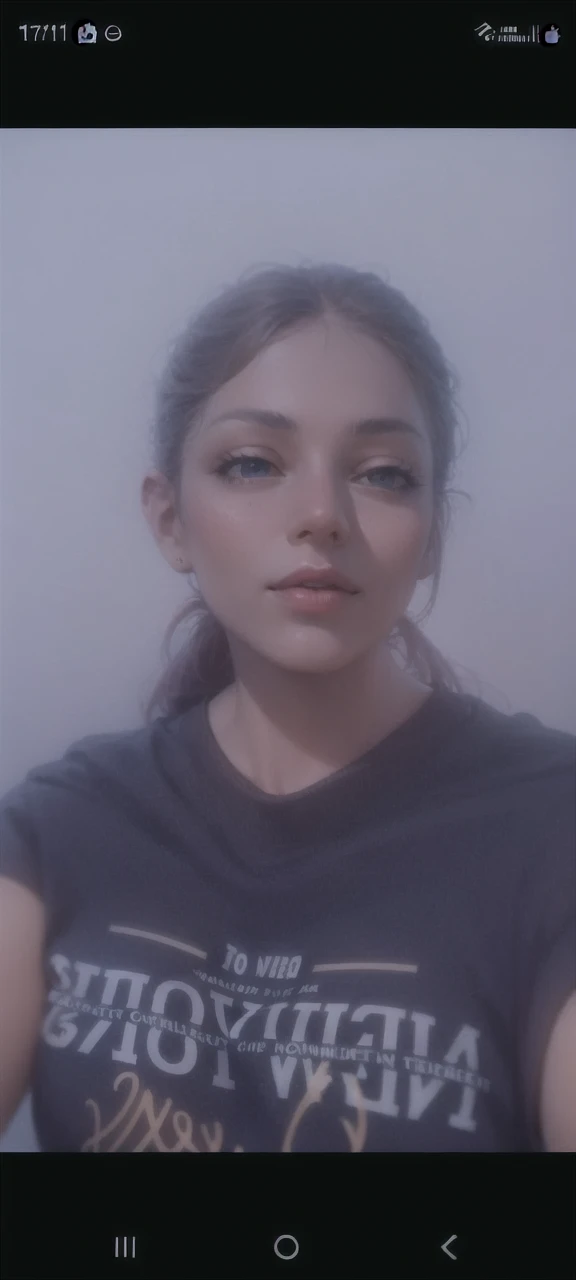 best quality, ultra high res, (photorealistic:1.4), (detailed beautiful girl:1.4), (medium breasts:0.8), looking_at_viewer, Detailed facial details, beautiful detailed eyes,pink hair, blue eyes, slender, haunting smile, (makeup:0.3), red lips, highly detailed clothes, (ulzzang-6500-v1.1:0.3)