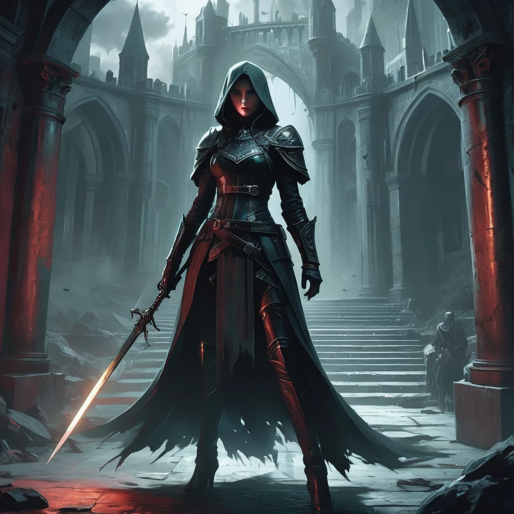 In the shadows of a kingdom plagued by political intrigue and looming war, a skilled female assassin known only by her whispered alias stalks the night. Gifted with deadly precision and a mysterious past, she navigates a treacherous world where alliances shift like shadows and trust is a luxury she cannot afford.

Tasked with a clandestine mission that could alter the course of kingdoms, she must infiltrate the inner circle of a tyrannical noble or infiltrate a heavily guarded fortress. Along the way, she encounters unexpected allies and dangerous foes, each with their own agendas and secrets. As the stakes escalate and her own past threatens to unravel her carefully constructed facade, she must decide where her loyalties truly lie and whether she is prepared to sacrifice everything for the greater good—or for personal vengeance