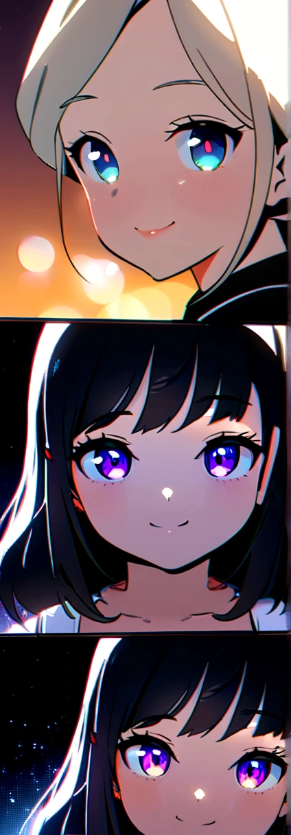 masterpiece, Highest quality, 8K, 15 years, , RAW Photos, Absurd, Award-winning portrait, smile, smile, alone, night, neon, Idol's face, Violet, Gardenias, Delicate girl, Upper Body, Digital SLR, View your viewers, Frank, Sophisticated, like々Shii, Thin arms, Professional Lighting, Film Grain, chromatic aberration, (Detailed eyes and face:1.0), (Bokeh:1.1)