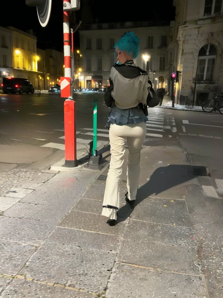 Imagine cette fille sans bonnet et en sous vêtements sexy