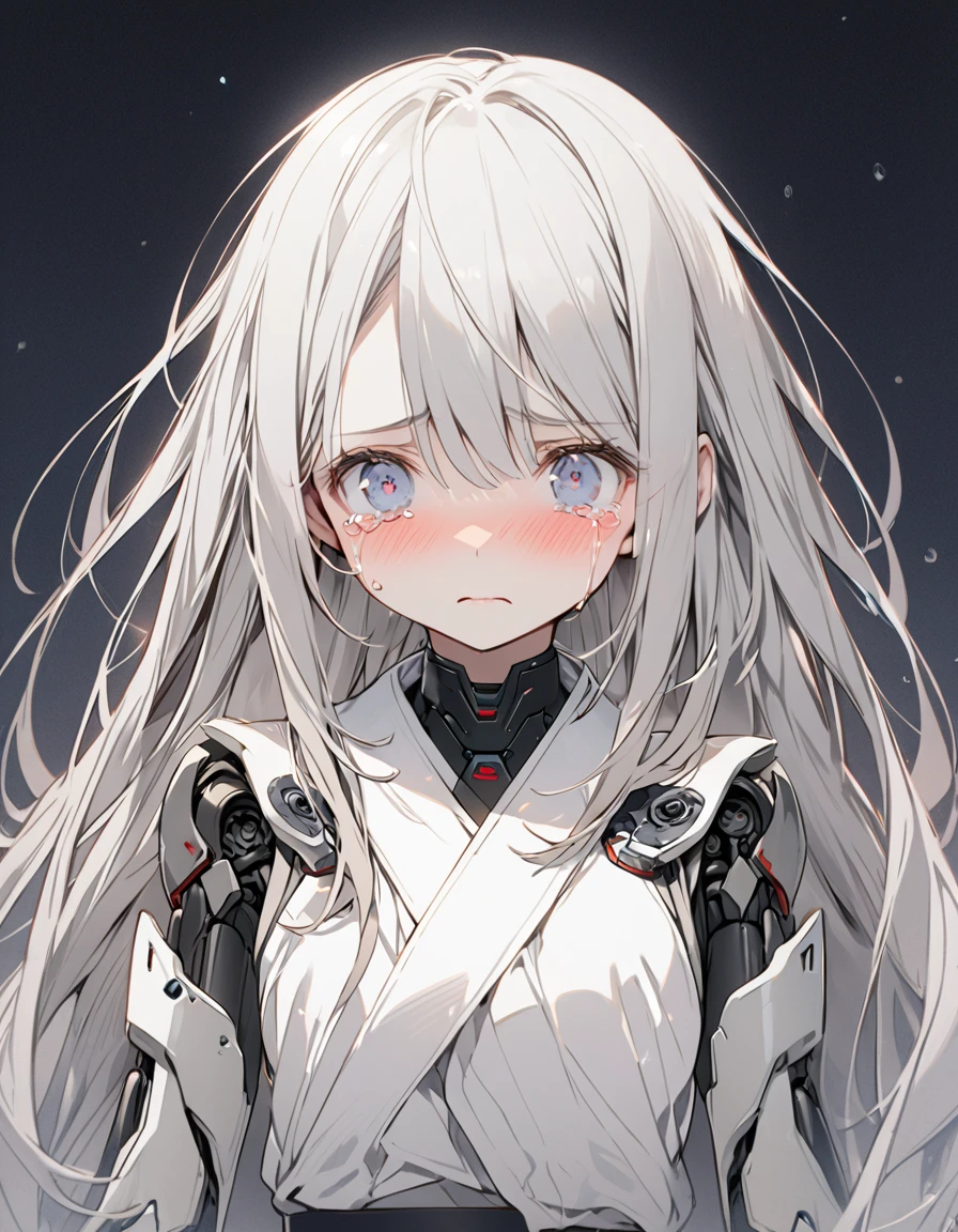 The white-haired girl cried sadly, Mechanical joints