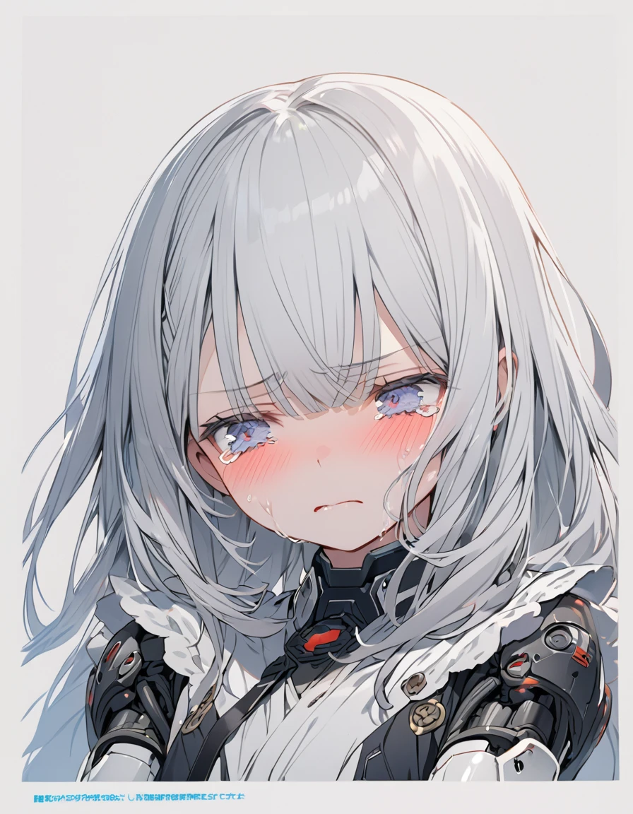 The white-haired girl cried sadly, Mechanical joints
