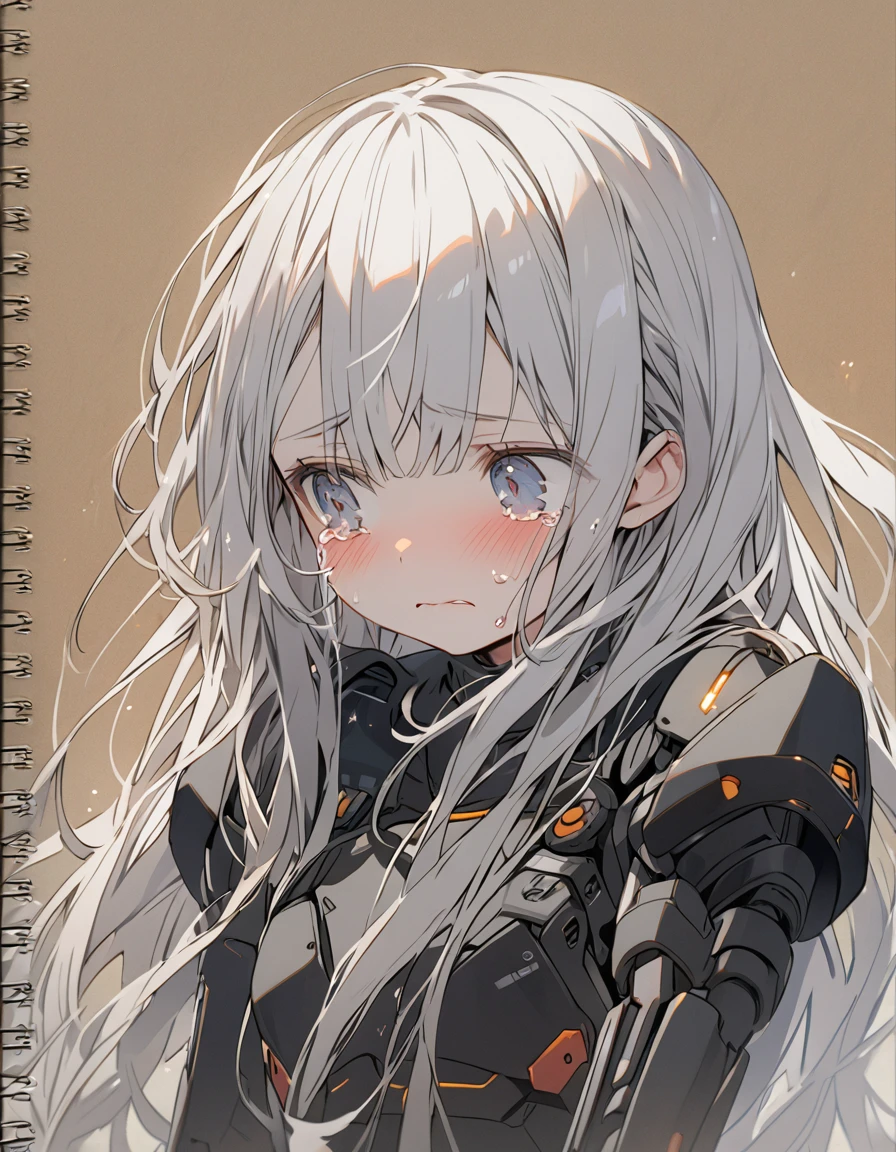 The white-haired girl cried sadly, Mechanical joints
