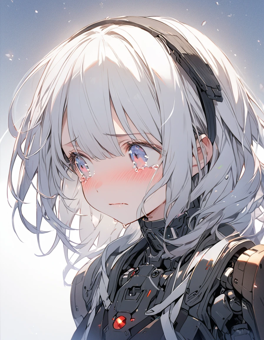 The white-haired girl cried sadly, Mechanical joints