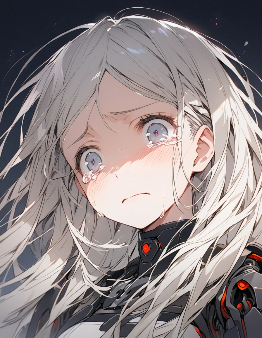 The white-haired girl cried sadly, Mechanical joints
