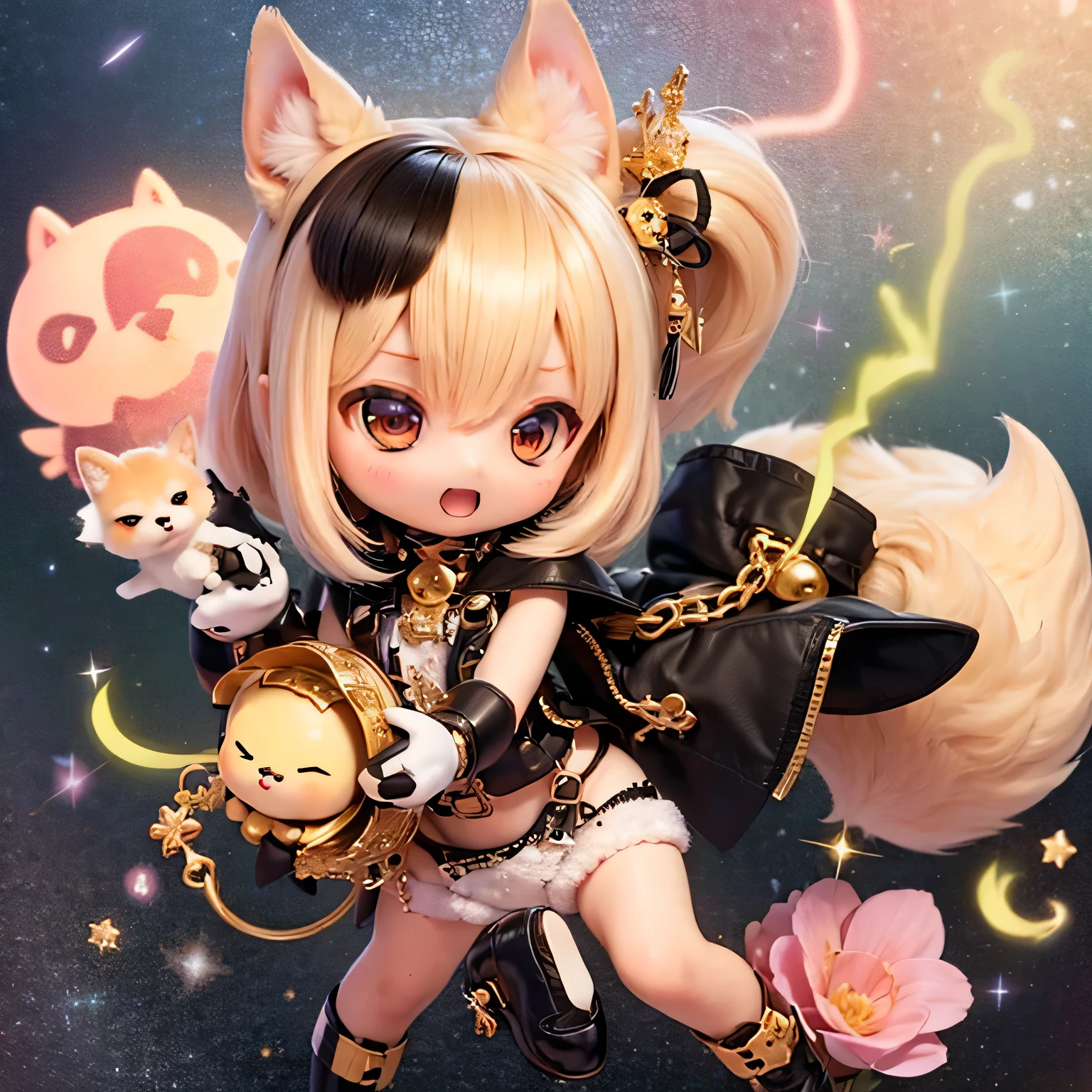 shiba inu girls chibi run