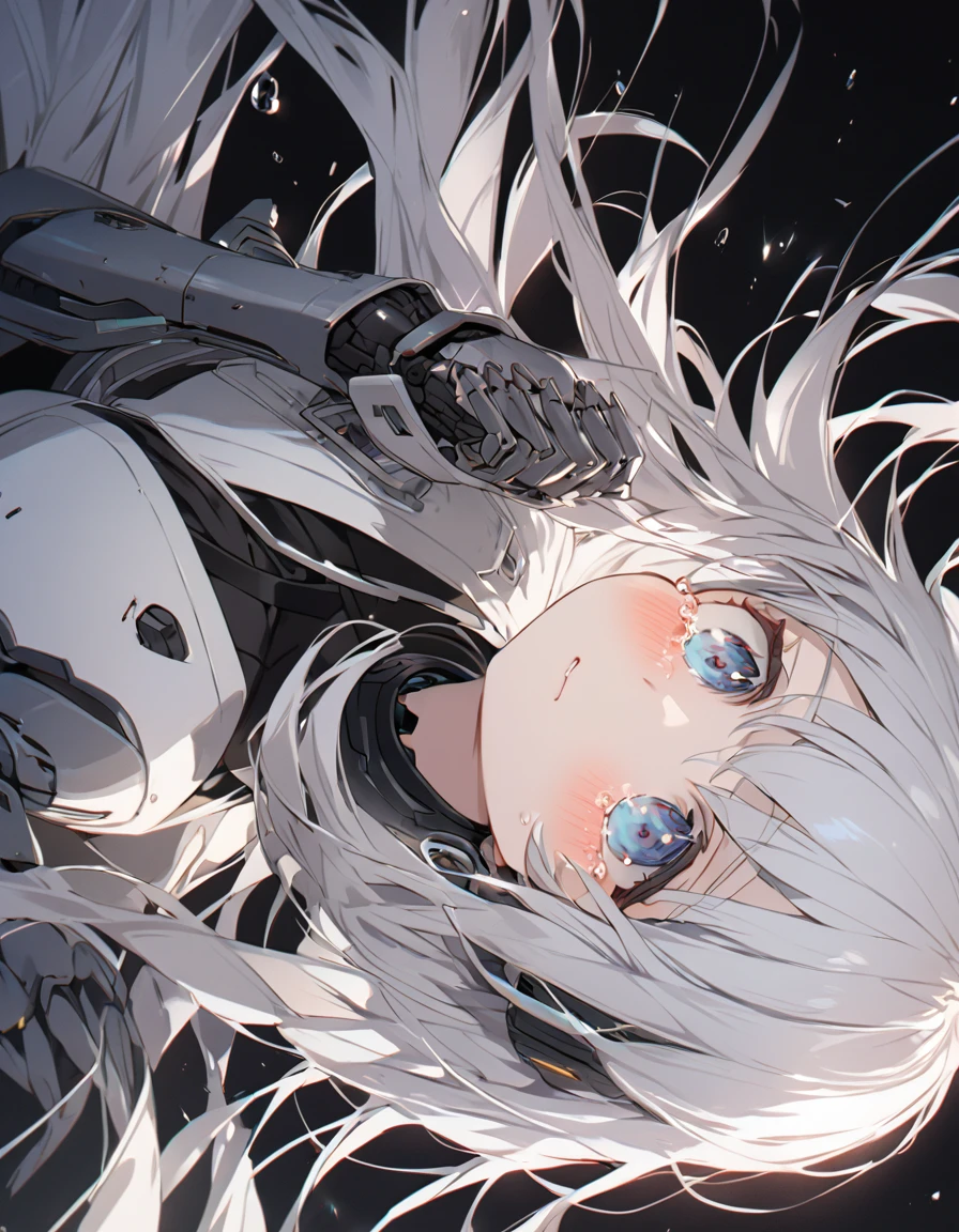 The white-haired girl cried sadly, Mechanical joints