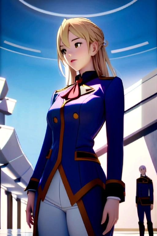 Srxy Woman  model is milletery uniform 