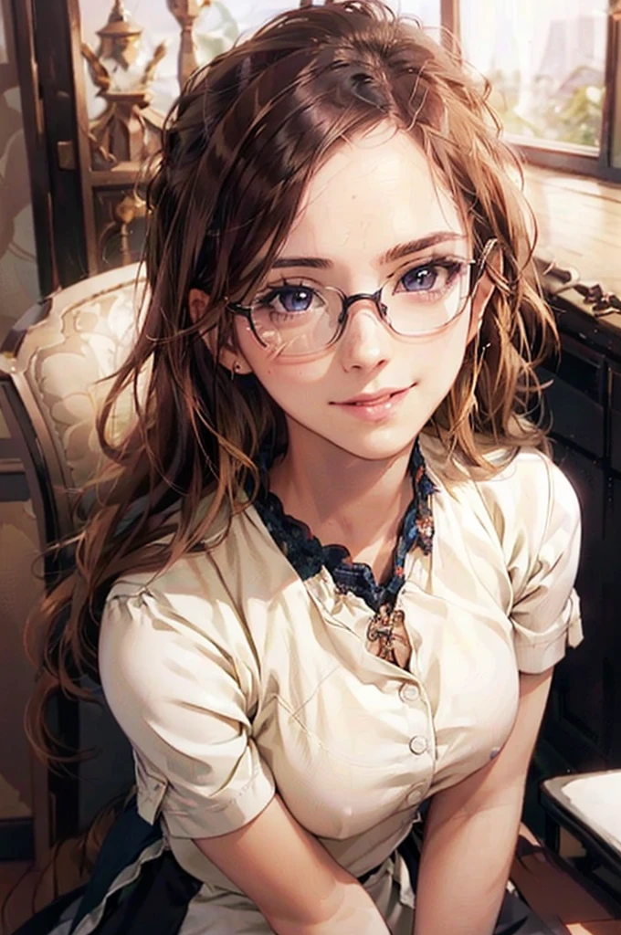 Masterpiece, 最high quality, high quality, High resolution, high quality texture, high quality shadows, High resolution, Beautiful details, Detailed CG, Detailed Texture, Realistic representation of face, Realistic, colorful, delicate, Cinematic Light, Side light, Lens flare, Ray Tracing, sharp concentrated, (1 Girl,concentrated:1.3), ( Intricate details, compensate, PureErosFaceV1:0.5), (細部まで美しいdelicateな顔, 緻密で美しいdelicateな瞳, Perfect Facial Proportions, Dense skin, Optimal ratio of four fingers to one thumb,Unified 8k wallpaper, Arms under chest, Modest chest, Wide Hips, Smooth upper abdomen, 35 years old, blue eyes, glasses,cabin attendant uniform,white blouse,tight fitting black skirt,black stockings, excellent secretary ,working as a secretary, wooden desk, wooden chair, house wife, the gaze of true love, lips of temptation, A look full of compassion ,a smile full of love, i love you, Acting lovey-dovey, air fortress hair, blonde hair, I love you so much I'm crazy,i love you