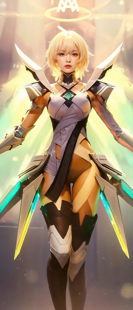 ((Best quality, 8k, Masterpiece :1.3)), Whole body, Sharp focus :1.2, A pretty woman with perfect figure :1.4, Slender abs :1.2, ((Dark brown hair, Big breasts :1.2)), body dress :1.1, (Night city view, Modern balcony :1.1), Highly detailed face and skin texture, Detailed eyes, Double eyelid, Small Bust, OL Uniform, Office Wear, white T-shirt, exposed cleavage, (Black Pantyhose), (No Panties), Interior Scene, Office