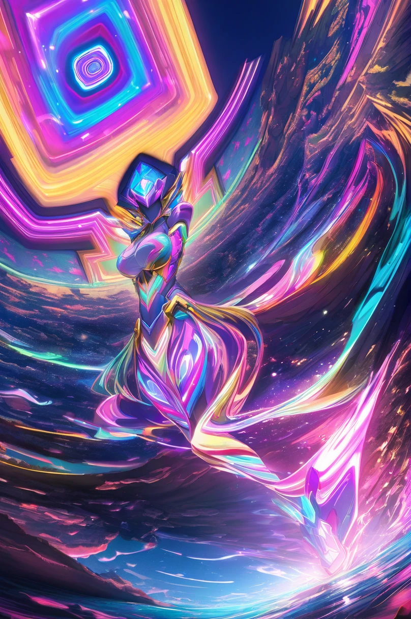 (Highest quality, 16K, 8K, High resolution, masterpiece:1), , , , , , abstract pattern, , , , , , , Fractal Art, Multicolored neon lights, A unique and trippy perspective, landscape, Hallucinations, a mind-changing experience, Motion Blur, Fluid movement, , , Rich and vibrant color palette, , Mysterious glow, high contrast lighting, , Big Breasts, One Girl, alone, , , , , shiny Skin, , , , , , , , Red cheeks, Shiny rosy lips, Sexy posture, Dynamic pose,Lens flare, , , , ，Chest compressions, , , , , , seductive smile, , drunken eyes, , , perky breasts, ([wet:1.1|Mucus]), , , , , ,, erotic Background, (so beautiful)Extia, marina katsuragi