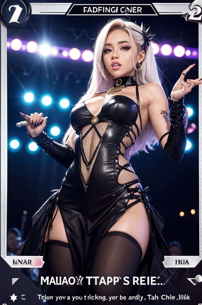 Trap singer card