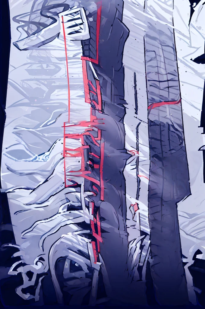 a girl in front of a mirror portal in a forest, an abstract painting by Tadeusz Makowski , [:anime line art:0.2], Wind and Light themed, epic splash art , heidelberg school, , abstract