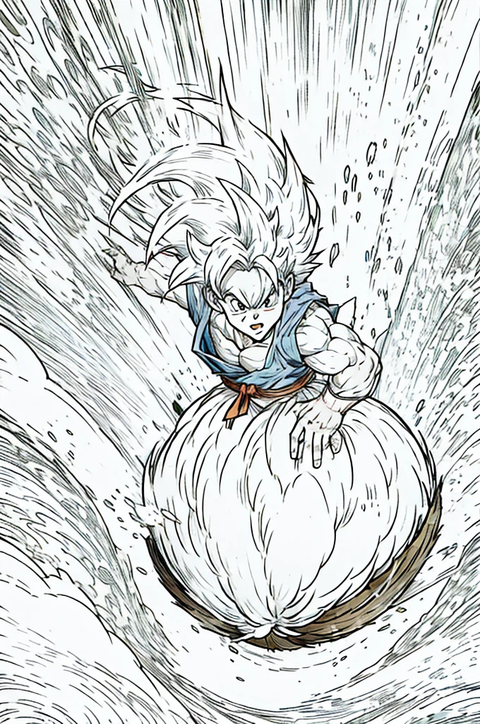 do goku making coconut