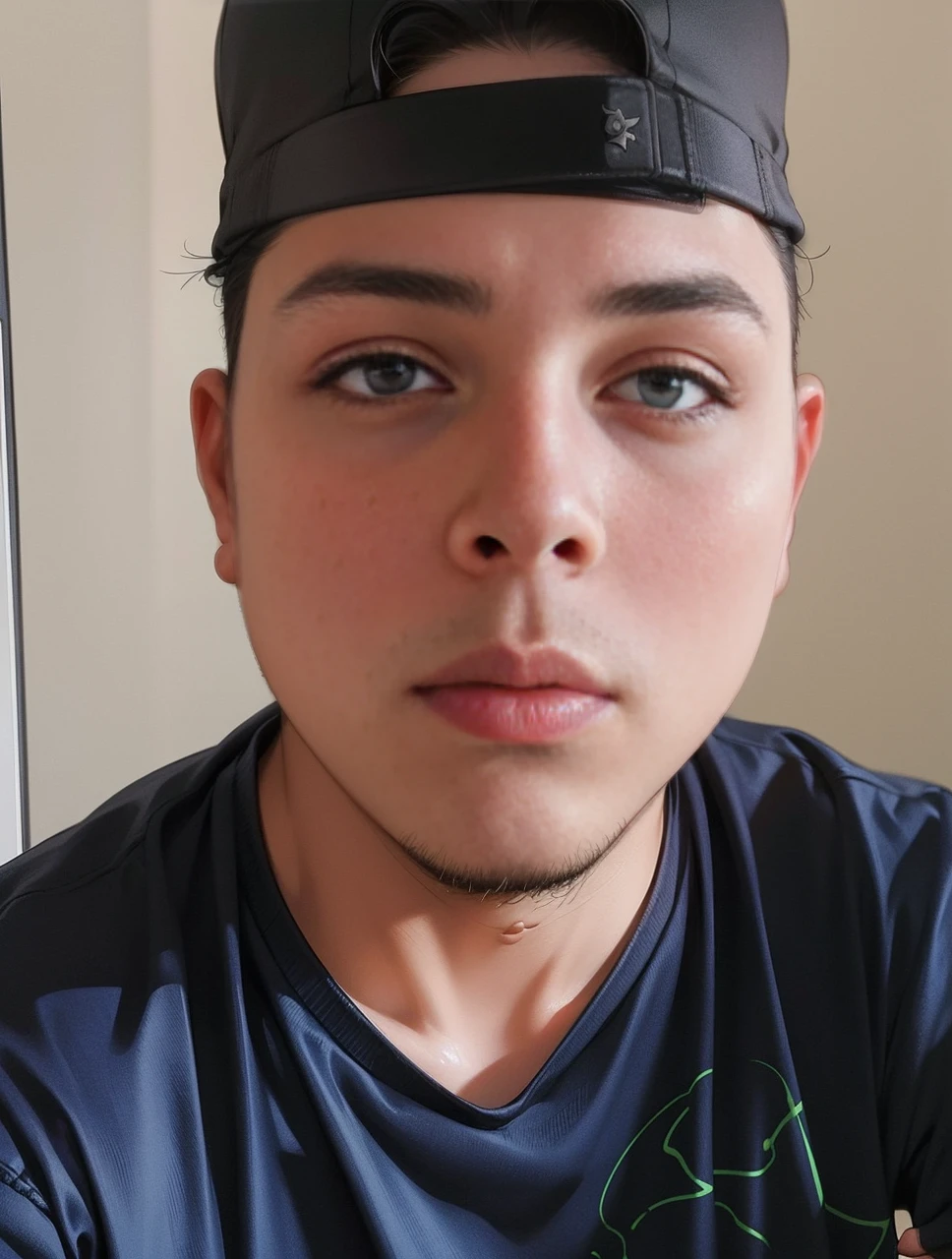 Best quality, adolescent, alone, Hat, fone gamer, gamer boy, 23 year old, Gamer Glasses