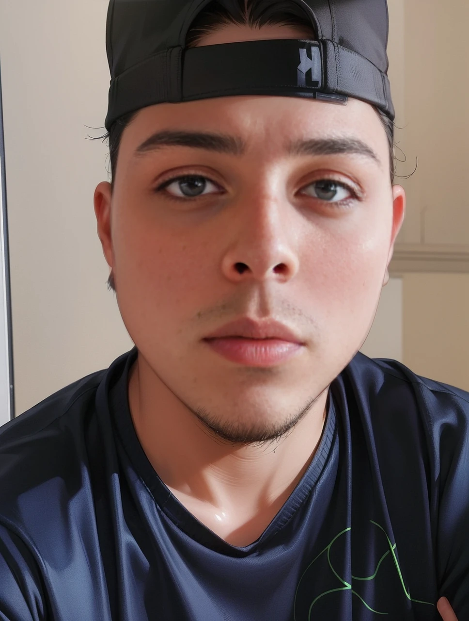 Best quality, adolescent, alone, Hat, fone gamer, gamer boy, 23 year old, Gamer Glasses