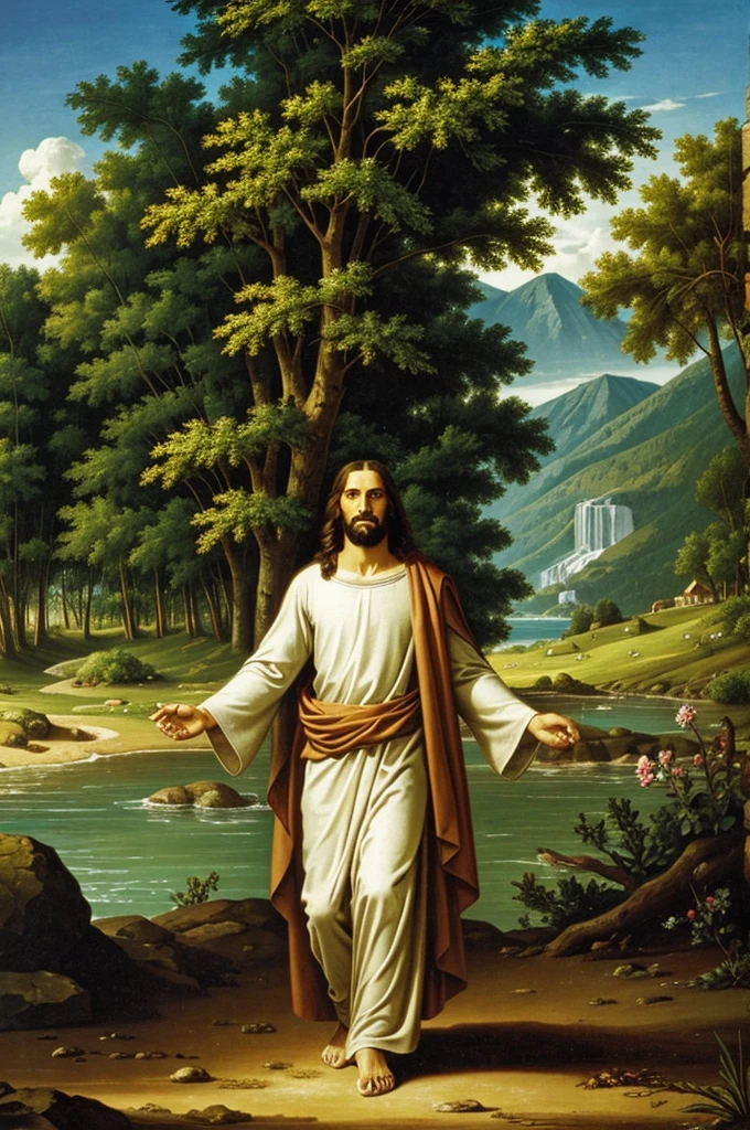 Jesus in paradise